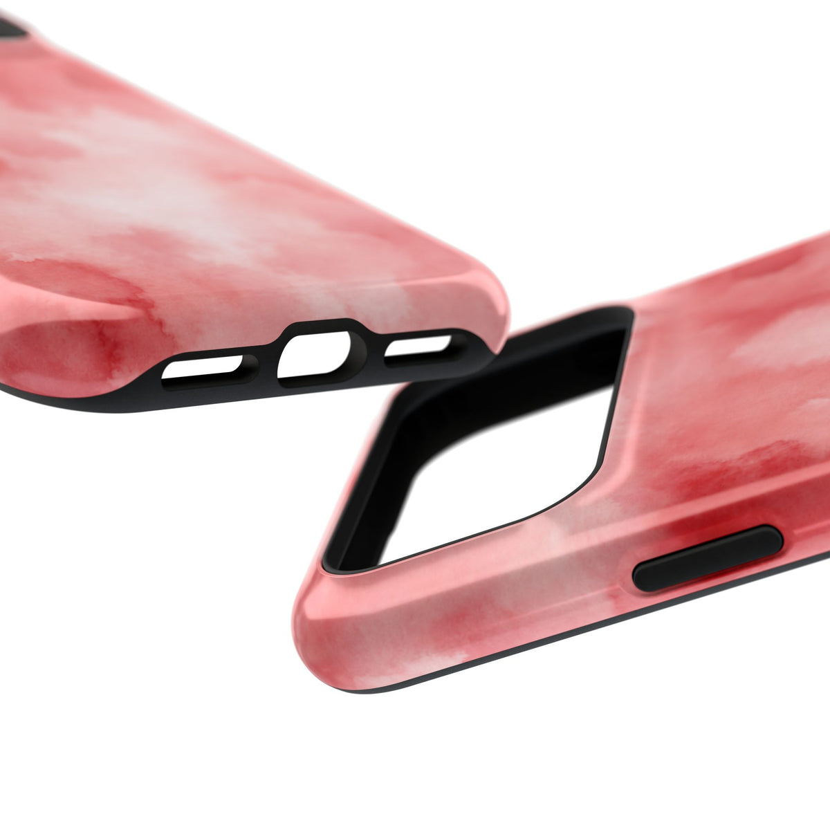 Red Water Paint iPhone Case