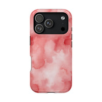 Red Water Paint iPhone Case