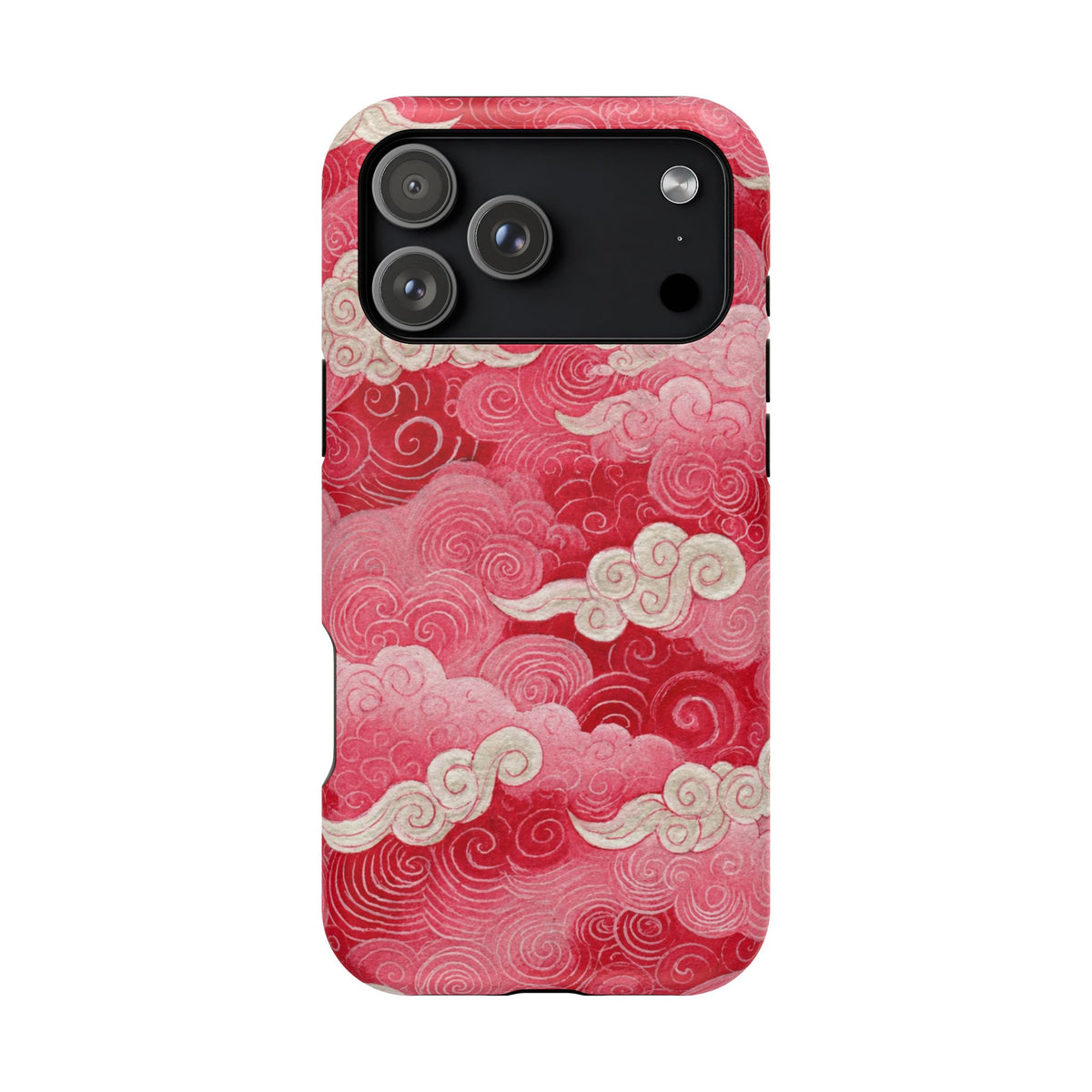 Pink And Red Air Cloud iPhone Case