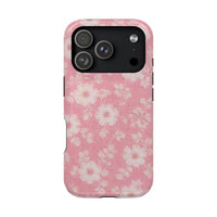Pink Floral Lace iPhone Case