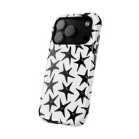 Whimsy Starfish Faces iPhone Case