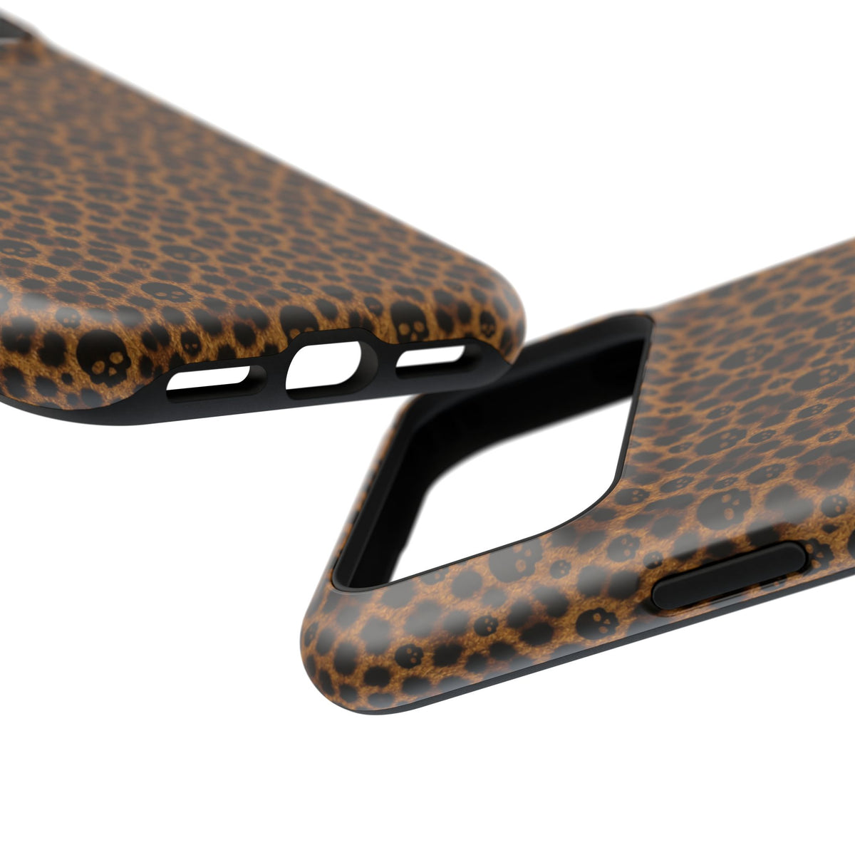 Skull Leopard iPhone Case