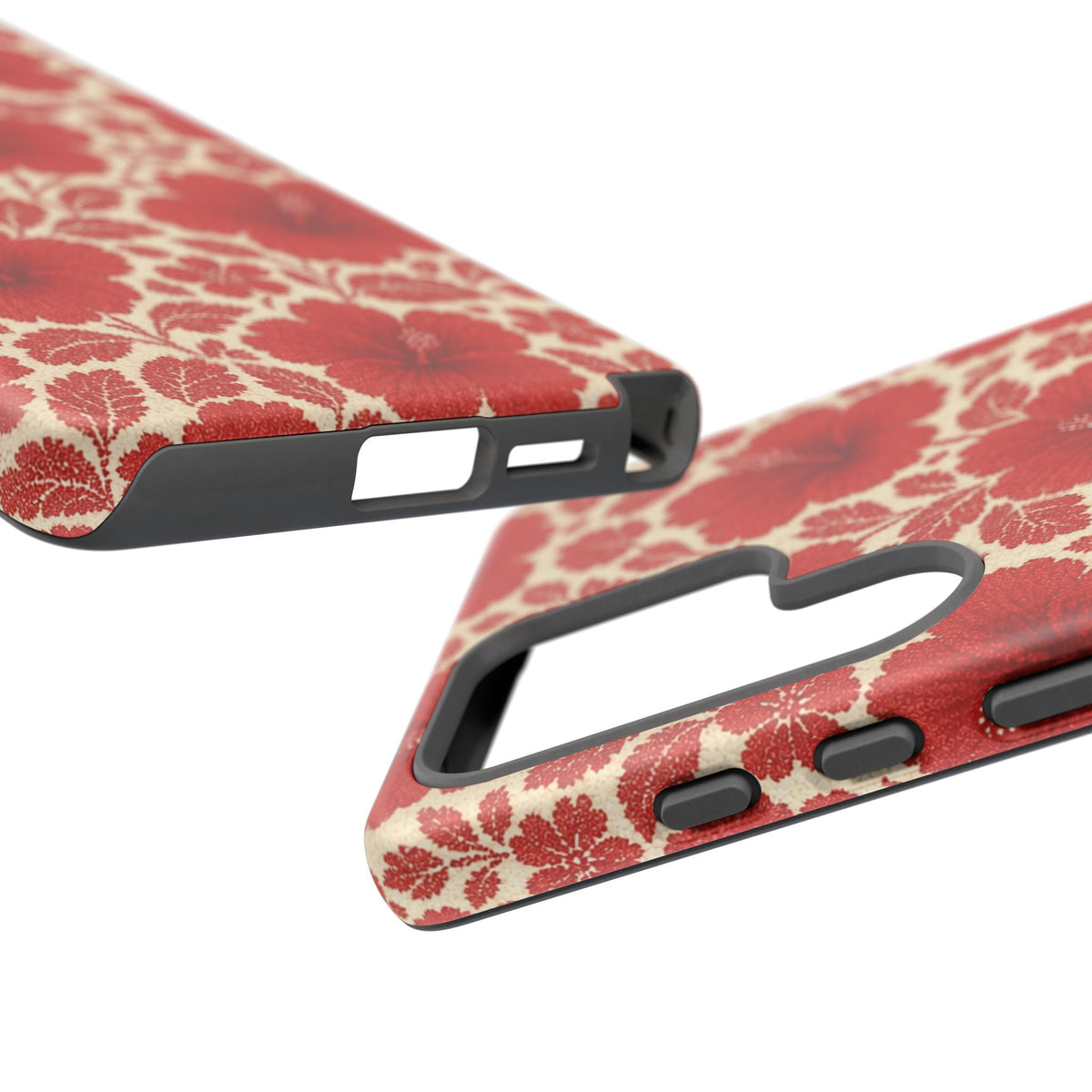 Aloha Red Floral Samsung Case