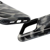Black And White Lipstick Stains iPhone Case