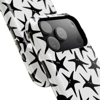 Whimsy Starfish Faces iPhone Case