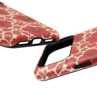 Aloha Red Floral iPhone Case