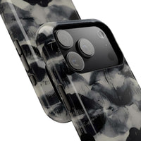 Black And White Lipstick Stains iPhone Case