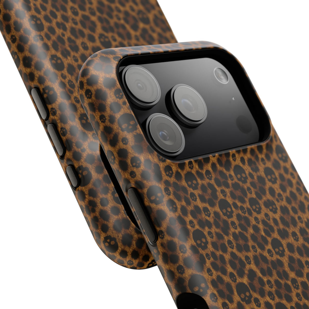 Skull Leopard iPhone Case