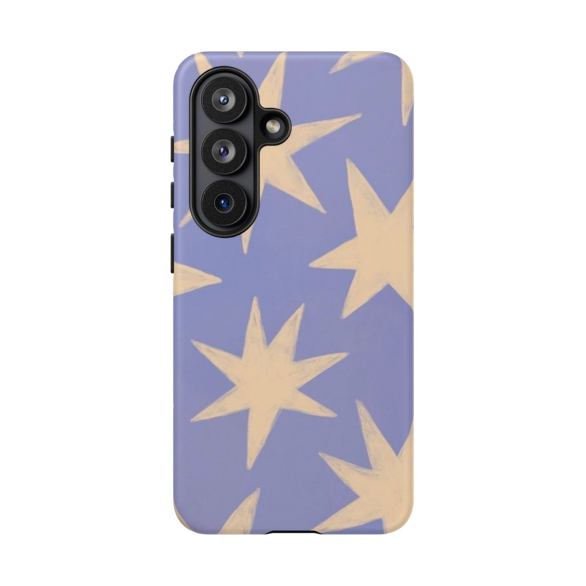 Lilac Cartoony Star Samsung Case