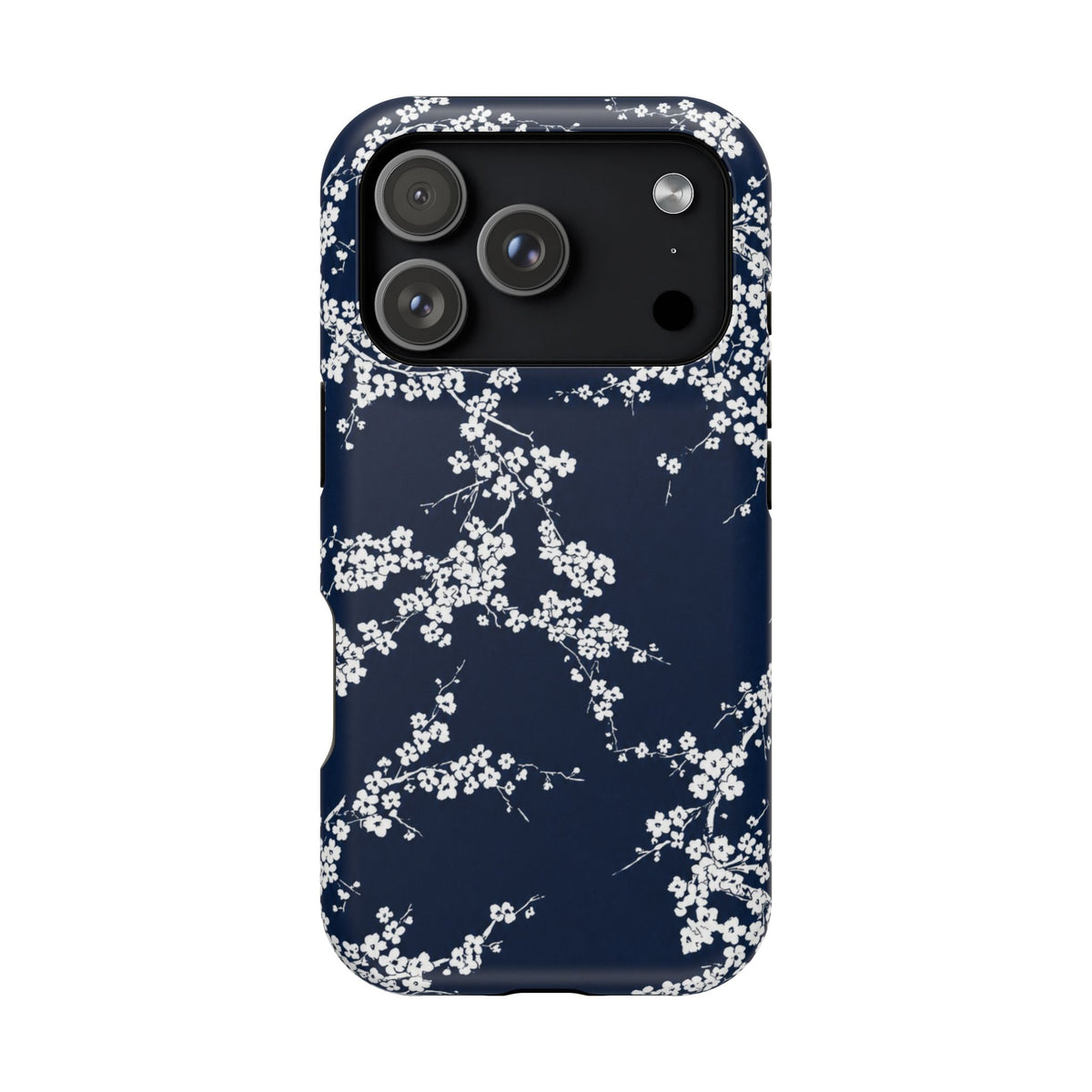 Blue And White Floral iPhone Case