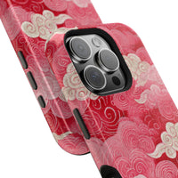 Pink And Red Air Cloud iPhone Case