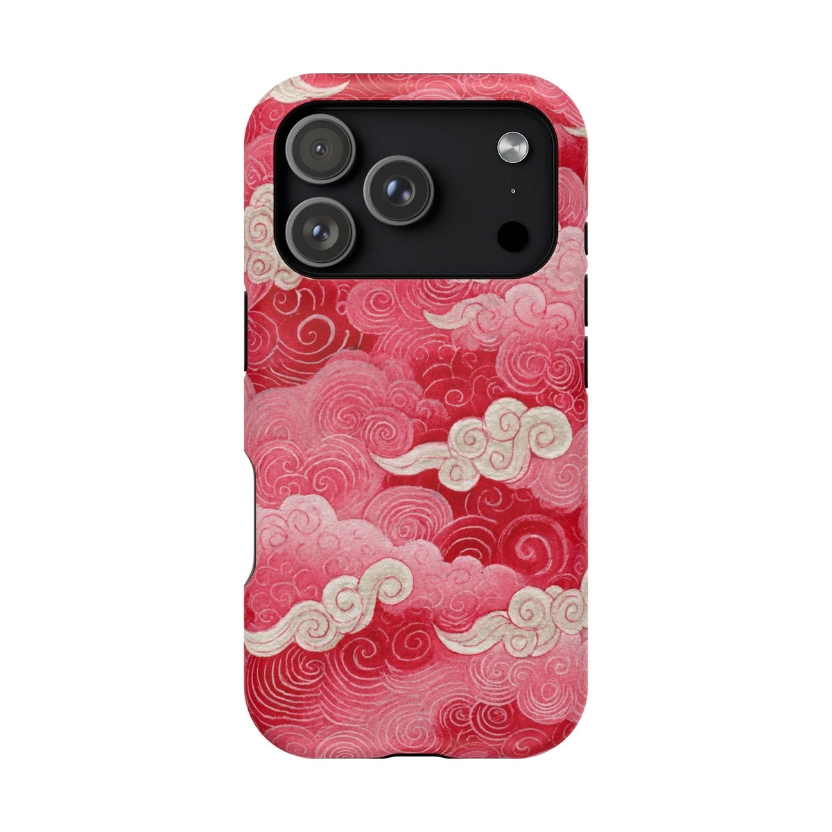 Pink And Red Air Cloud iPhone Case