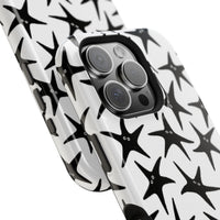 Whimsy Starfish Faces iPhone Case