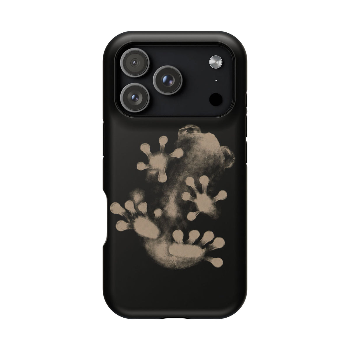 Black And White Frog iPhone Case