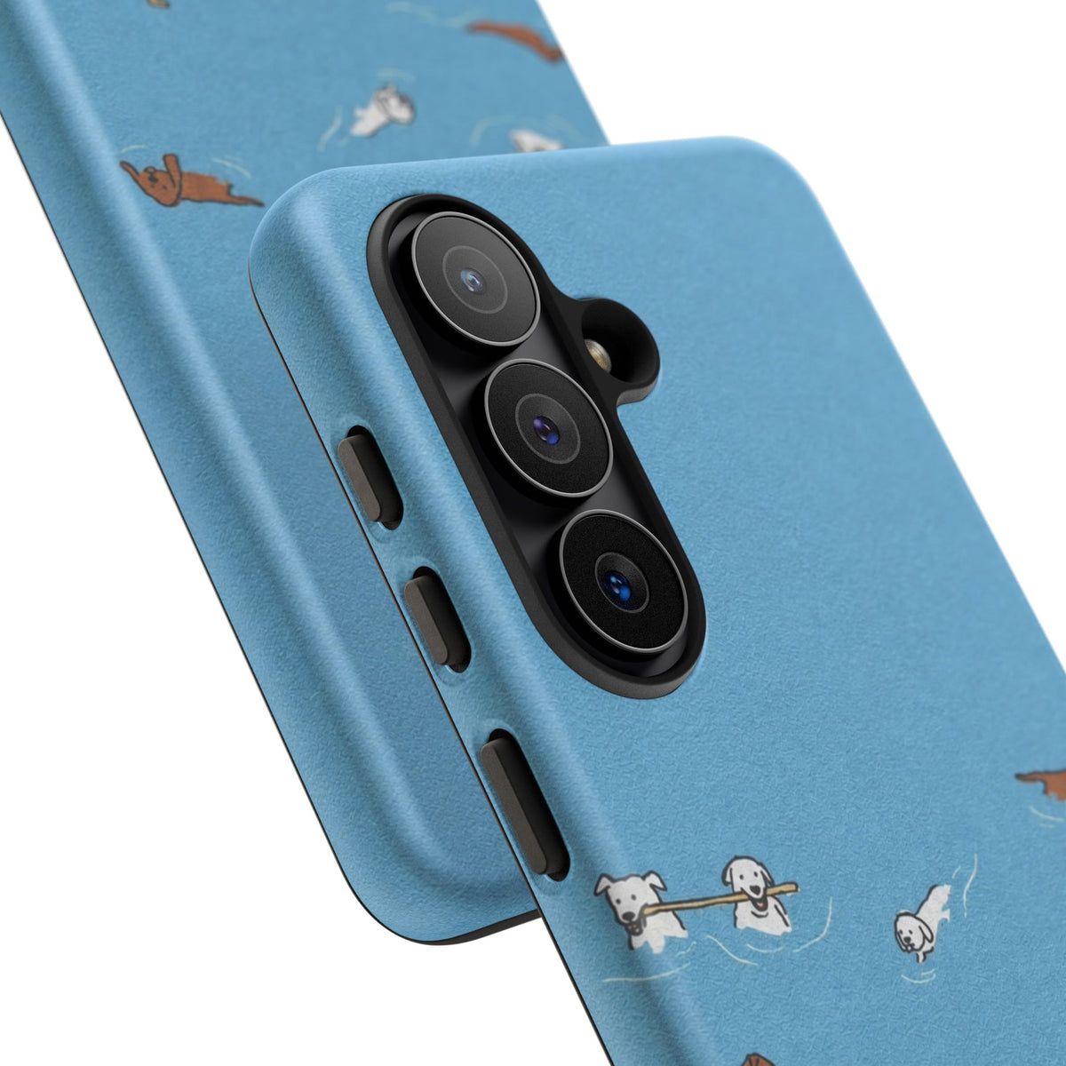 Swimming Dogs Samsung Case