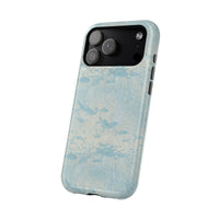 Blue Watercolor School Of Fishes iPhone Case