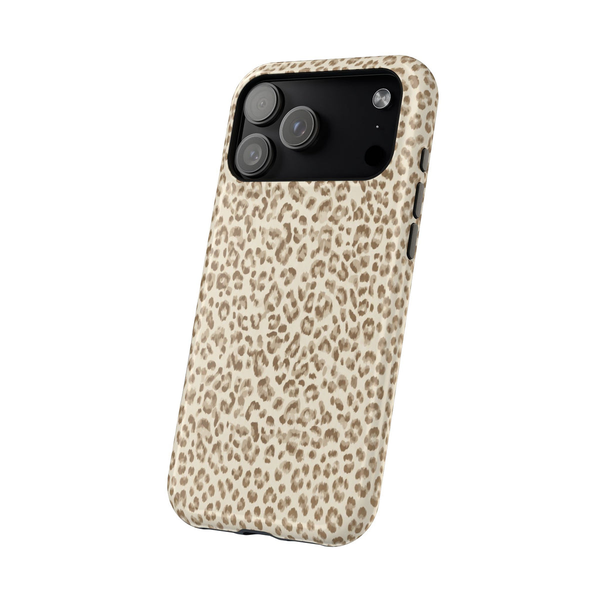 Light Khaki Leopard iPhone Case