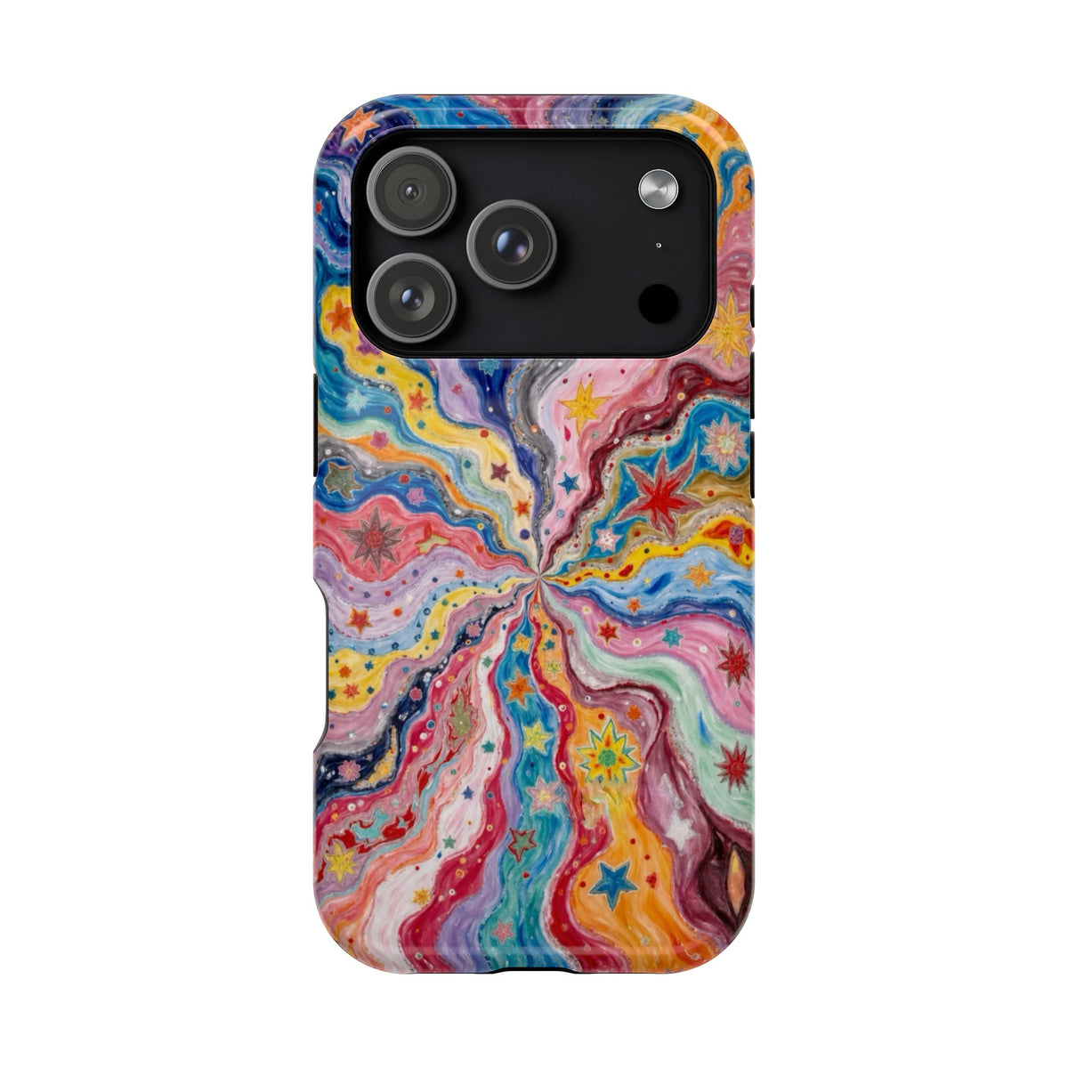 Psychedelic Stardust iPhone Case