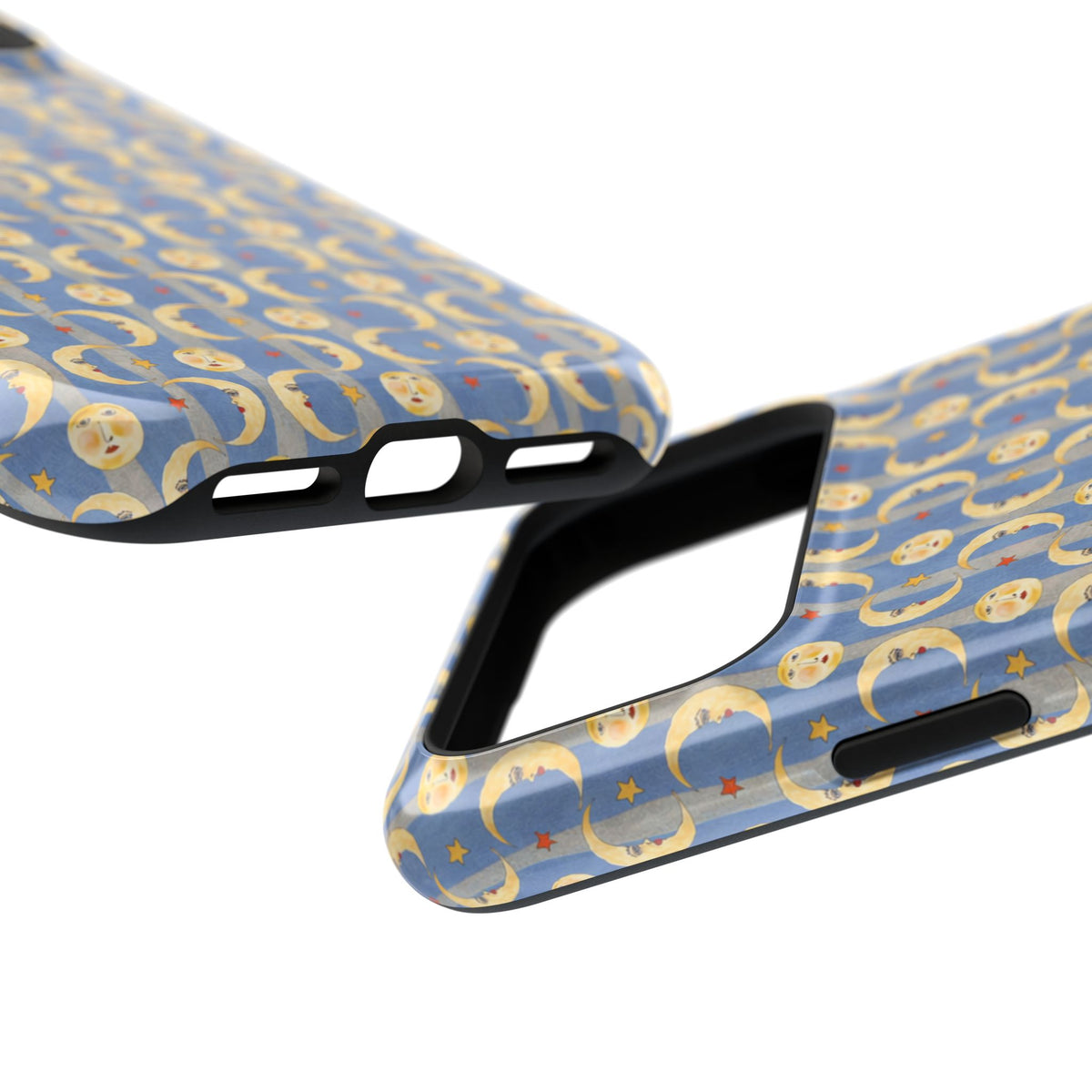Sun And Moon Faces iPhone Case