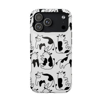 Silly Cows iPhone Case