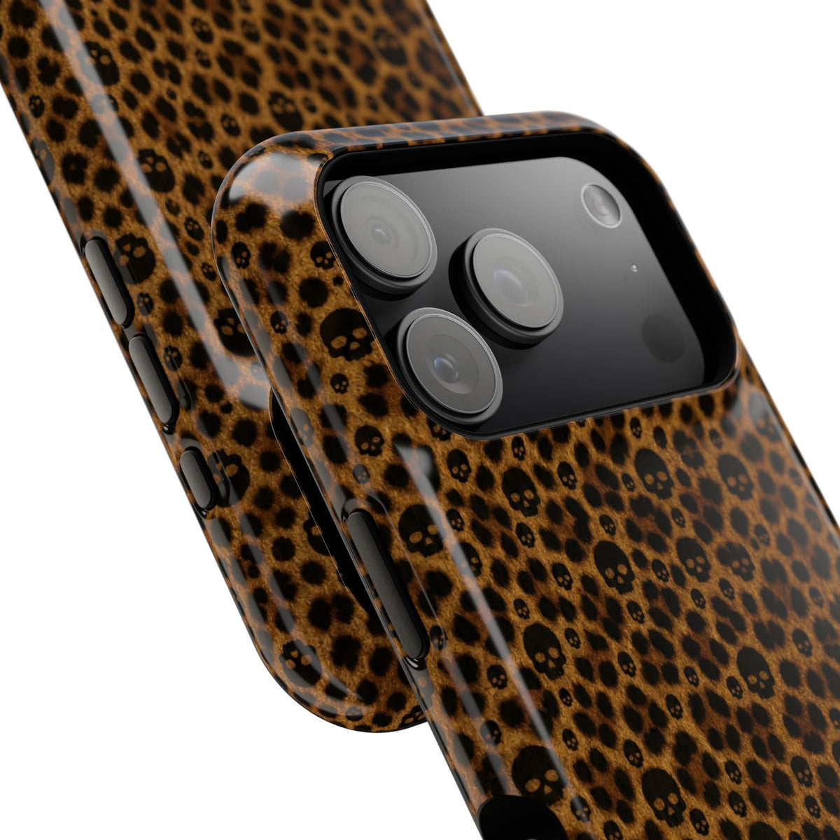 Skull Leopard iPhone Case