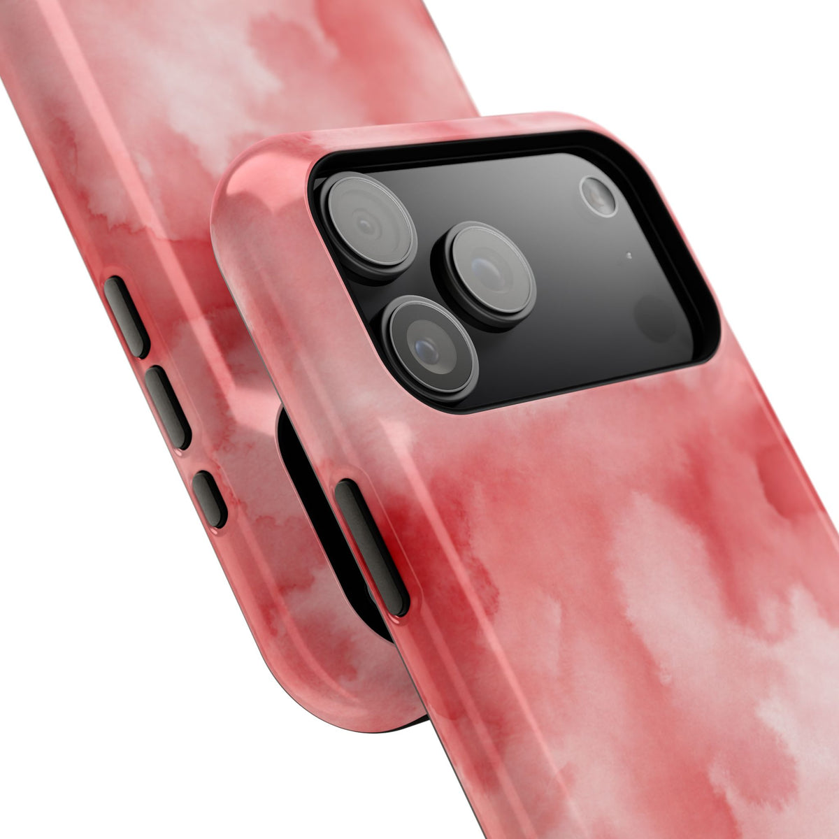 Red Water Paint iPhone Case