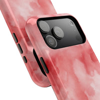 Red Water Paint iPhone Case