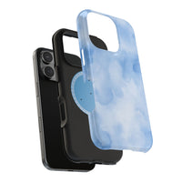 Blue Water Paint iPhone Case