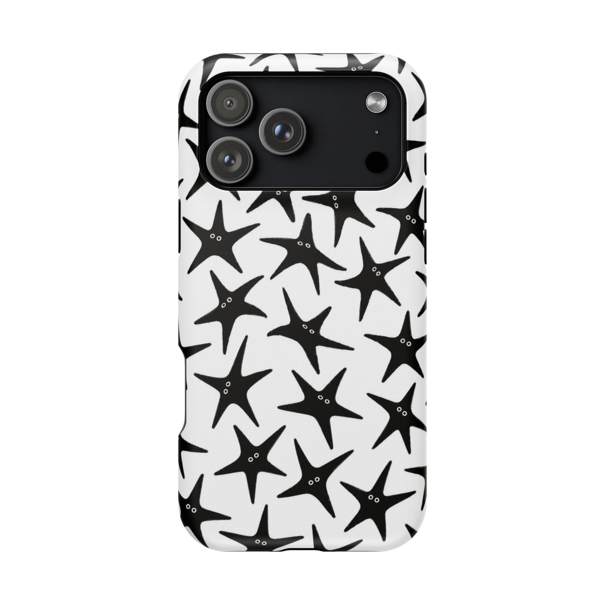 Whimsy Starfish Faces iPhone Case