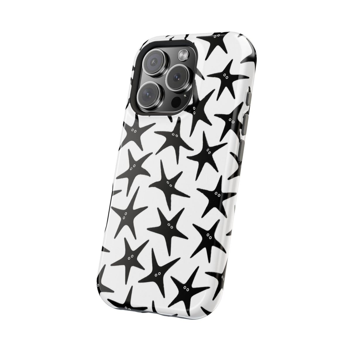 Whimsy Starfish Faces iPhone Case