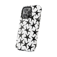 Whimsy Starfish Faces iPhone Case