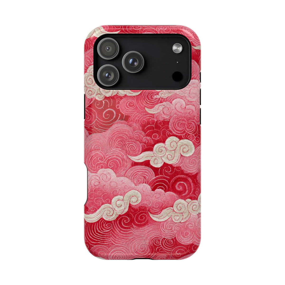 Pink And Red Air Cloud iPhone Case