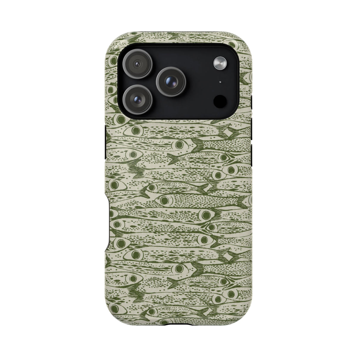 Green Sardines iPhone Case