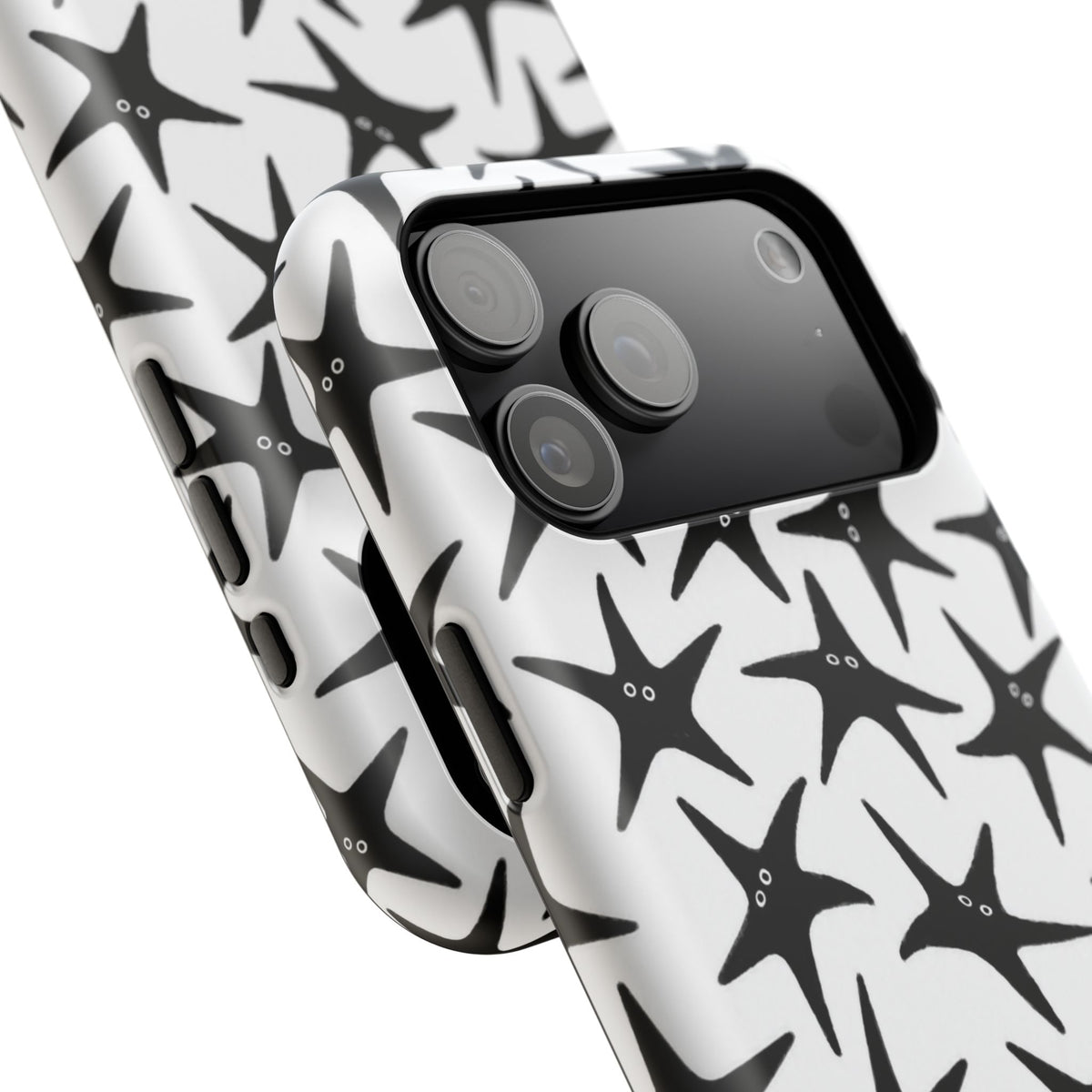 Whimsy Starfish Faces iPhone Case