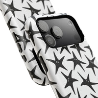 Whimsy Starfish Faces iPhone Case