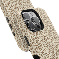 Light Khaki Leopard iPhone Case
