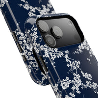 Blue And White Floral iPhone Case
