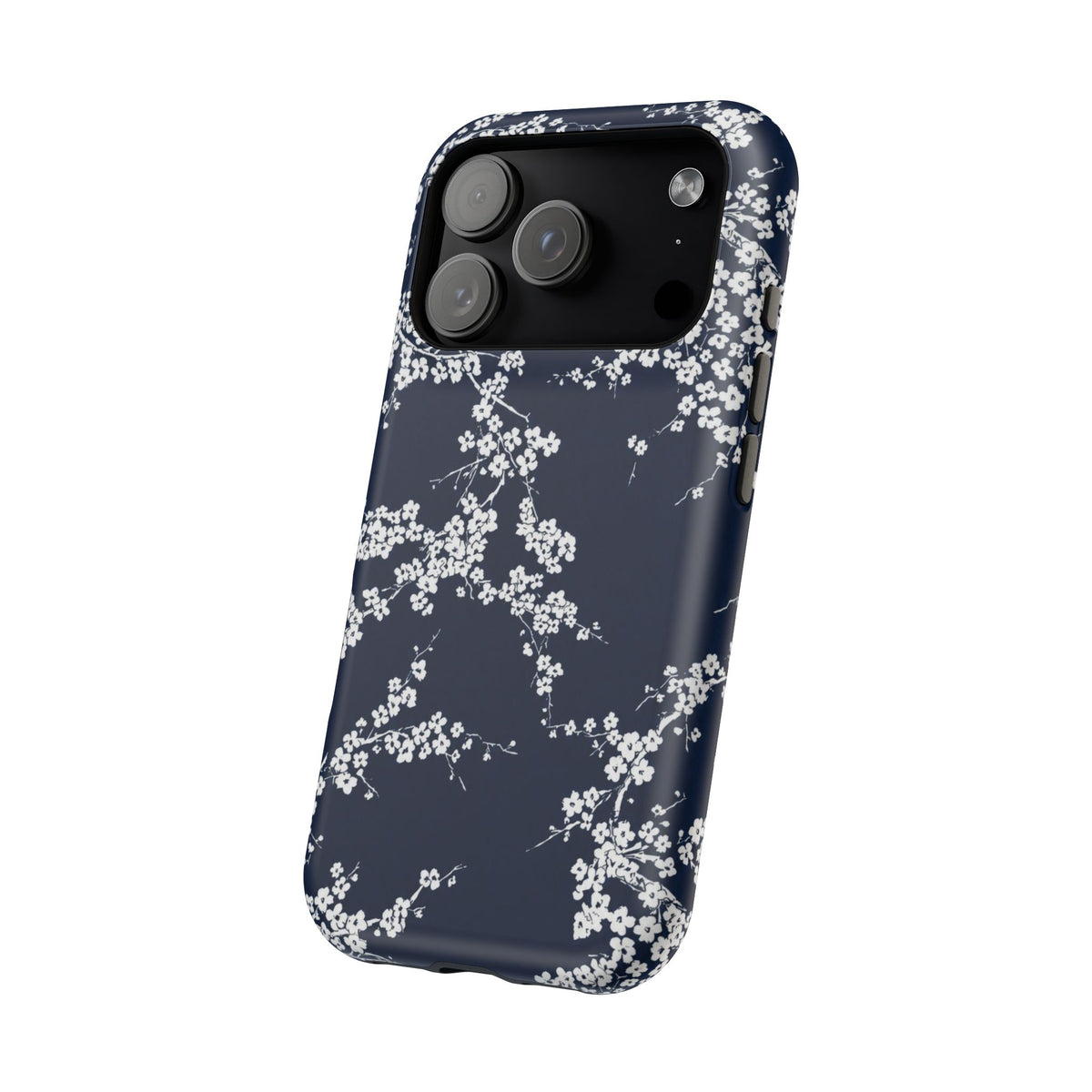 Blue And White Floral iPhone Case