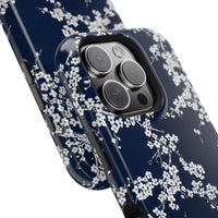 Blue And White Floral iPhone Case