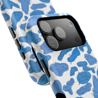 Cartoony Water Art Sharks iPhone Case