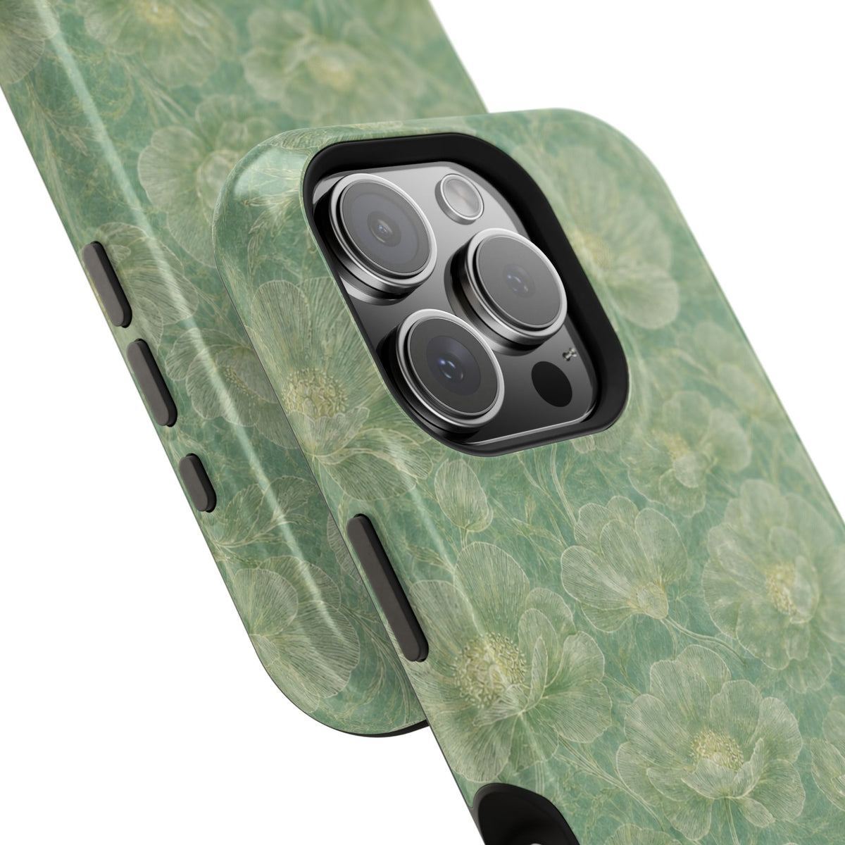 Floral Sage Green iPhone Case