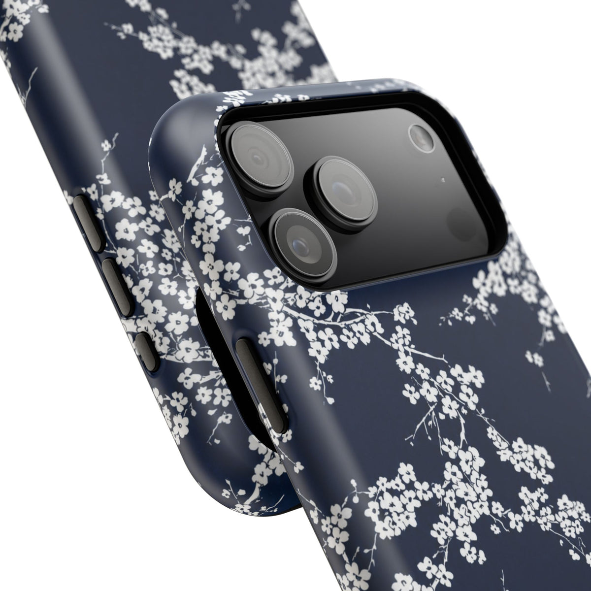 Blue And White Floral iPhone Case