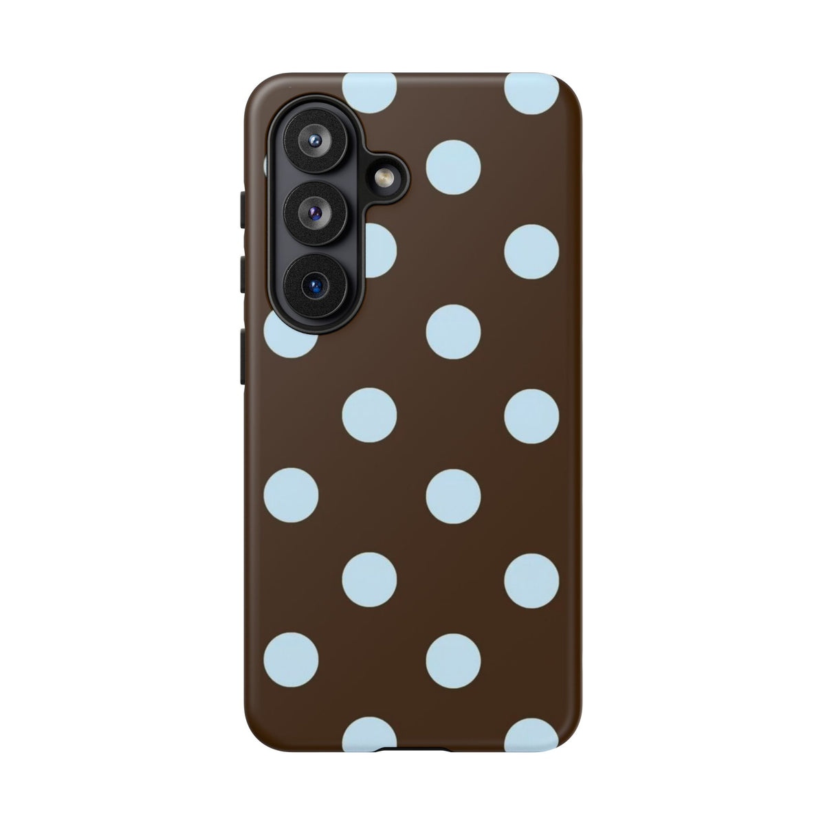 Brown And Yellow Polka Dots Samsung Case