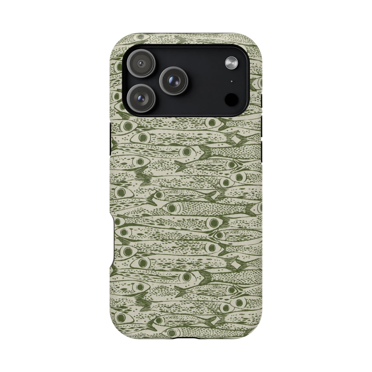 Green Sardines iPhone Case