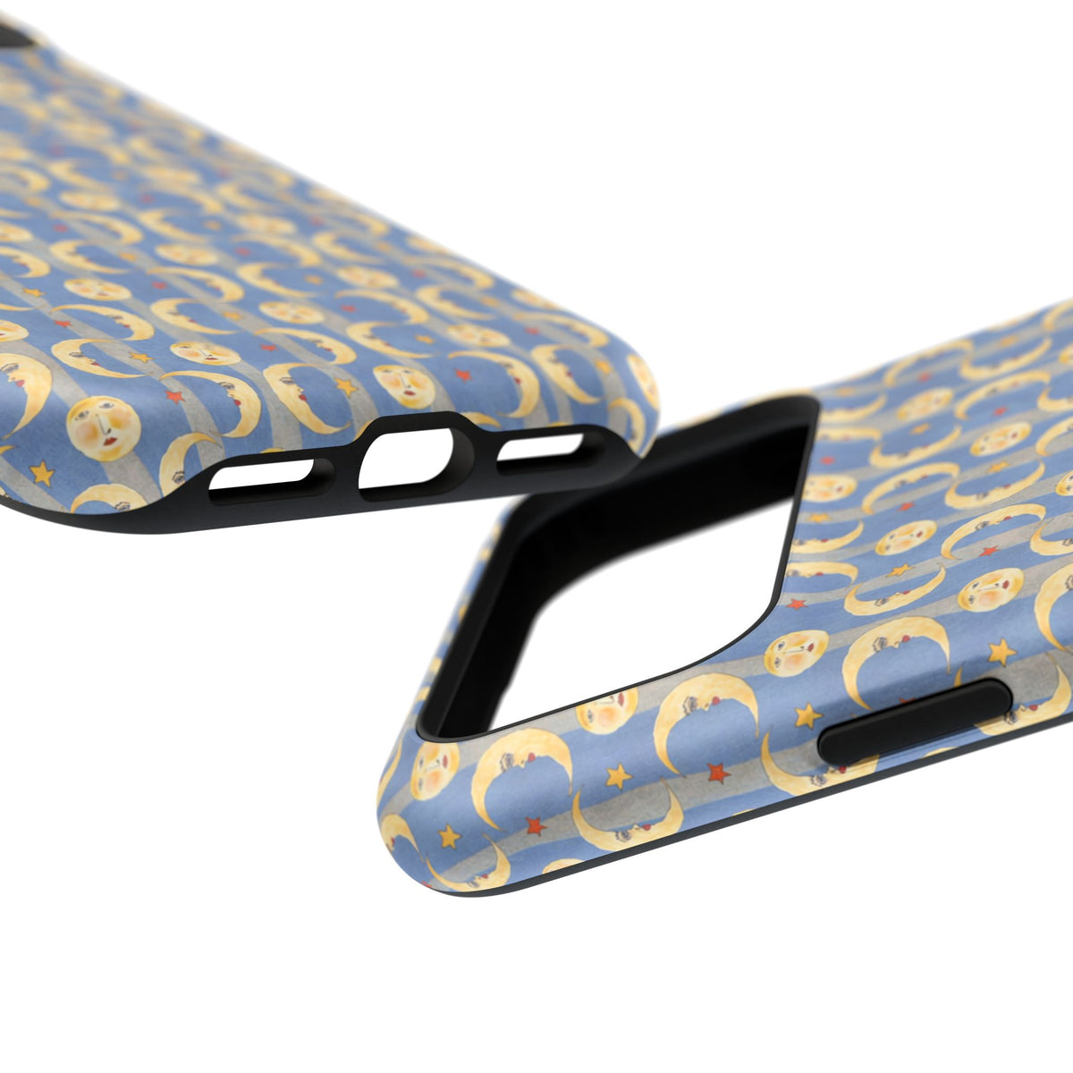 Sun And Moon Faces iPhone Case