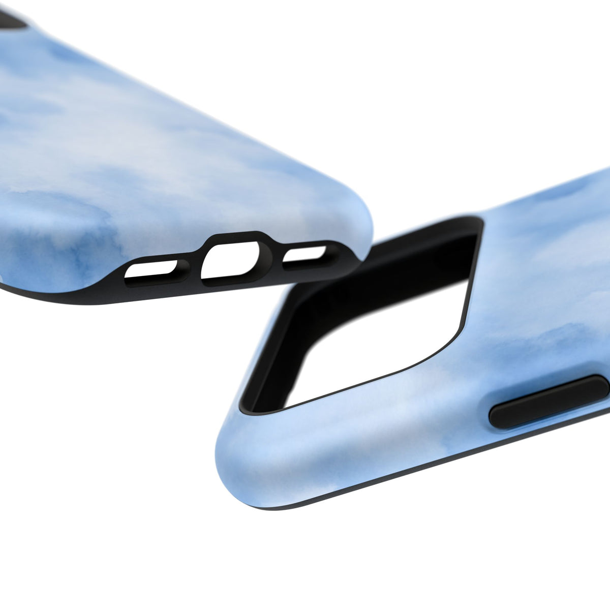 Blue Water Paint iPhone Case