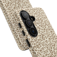 Light Khaki Leopard Samsung Case