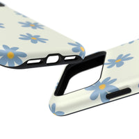 Blue Cutesy Flower iPhone Case