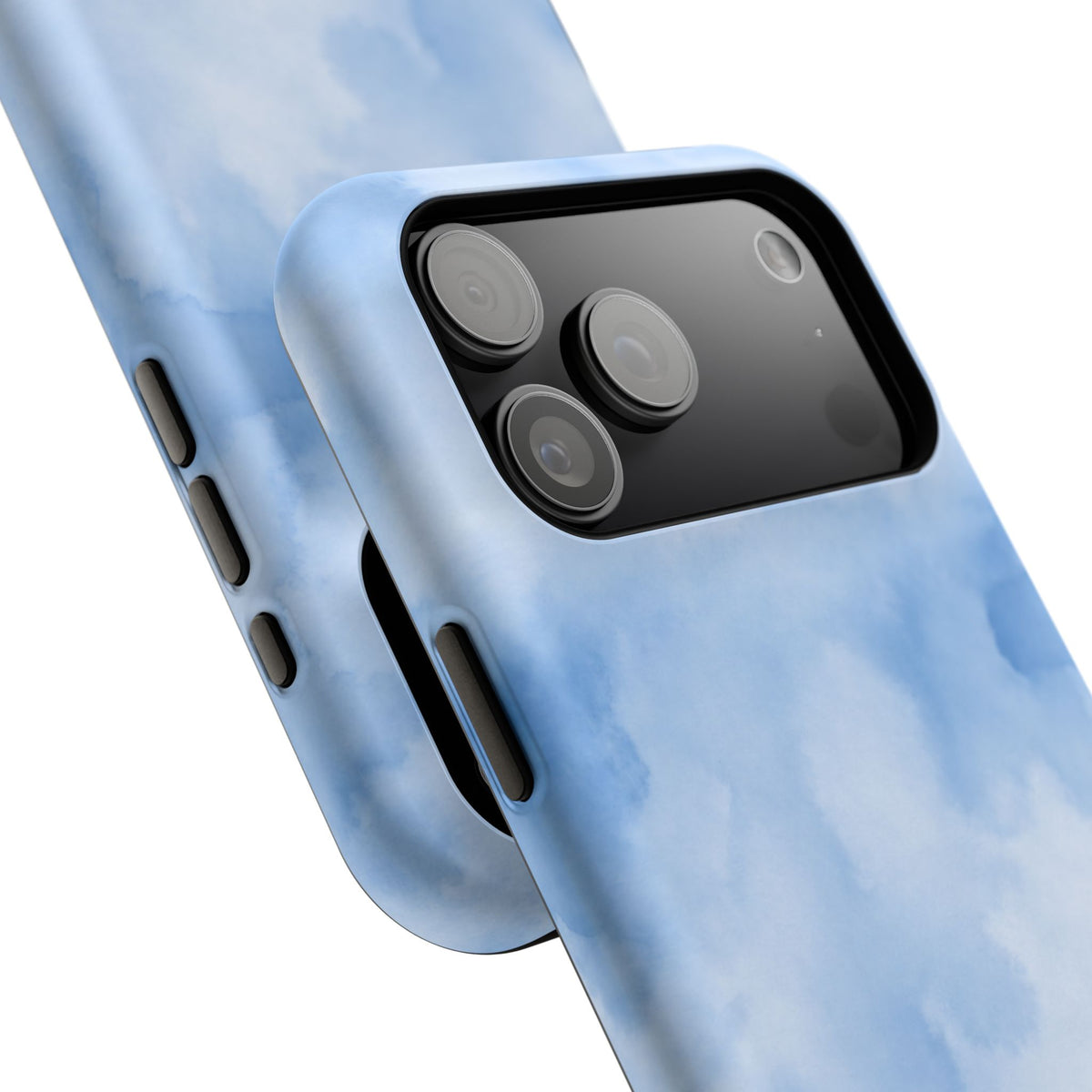 Blue Water Paint iPhone Case