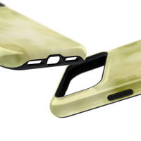 Light Green Water Paint iPhone Case